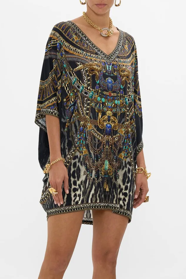 BAT SLEEVE DRESS CAT WORSHIP Cat Worship Womens Camilla Kaftans