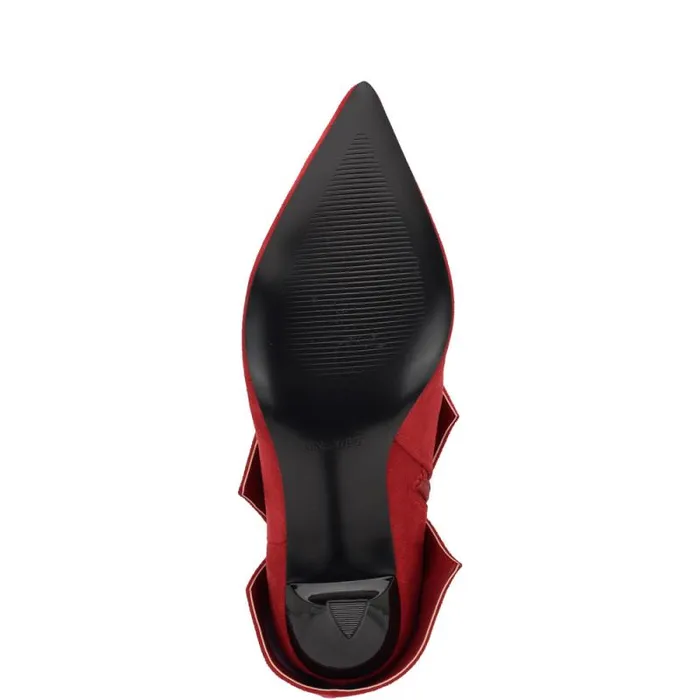Bazie Pointy Toe Dress Booties Red Women Nine West Boots and Booties Bazie Pointy Toe Dress Booties Red Women Nine West Boots and Booties