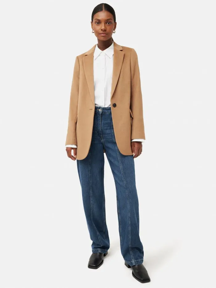 Beck Tailored Jean Vintage Mid Blue Women Jigsaw Denim