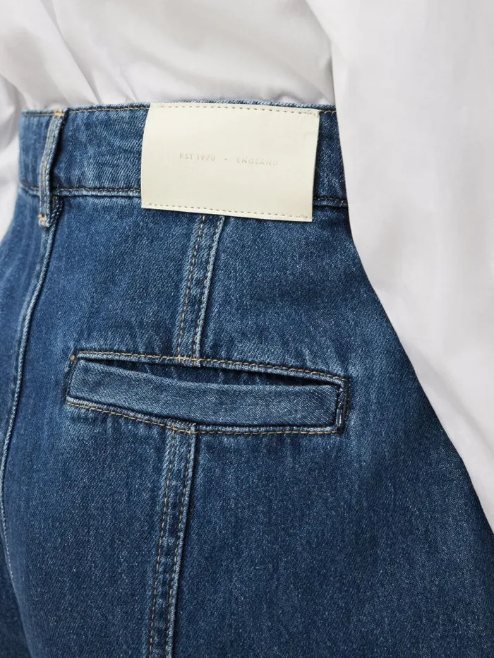 Beck Tailored Jean Vintage Mid Blue Women Jigsaw Denim