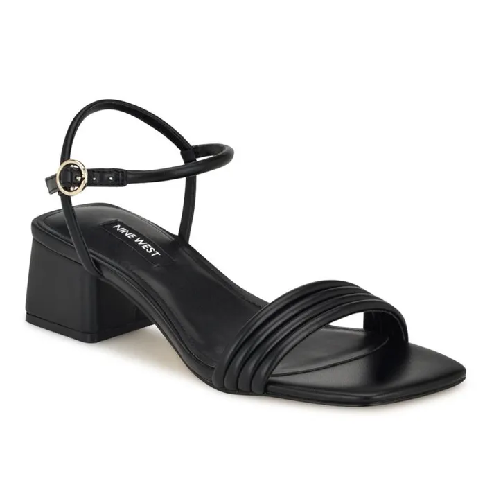 Bernise Block Heel Sandals Black Women Nine West Sandals Bernise Block Heel Sandals Black Women Nine West Sandals