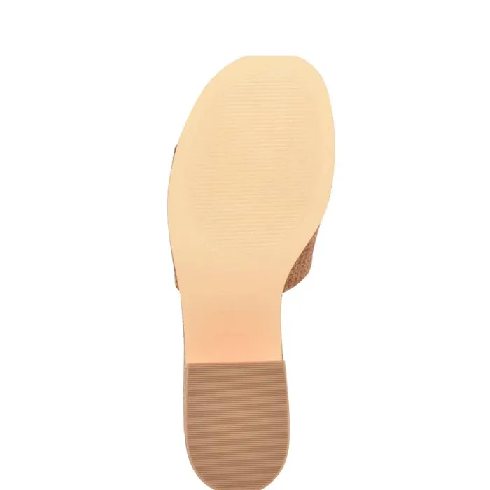Boone Platform Slide Sandals Brown Raffia Women Nine West Sandals Boone Platform Slide Sandals Brown Raffia Women Nine West Sandals