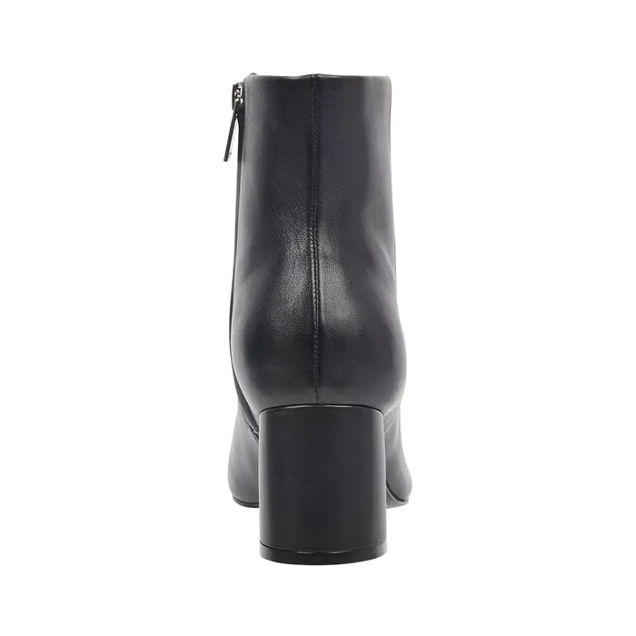 Booties Jarli Pointy Ankle Bootie Black Leather 8211 Marc Fisher Women