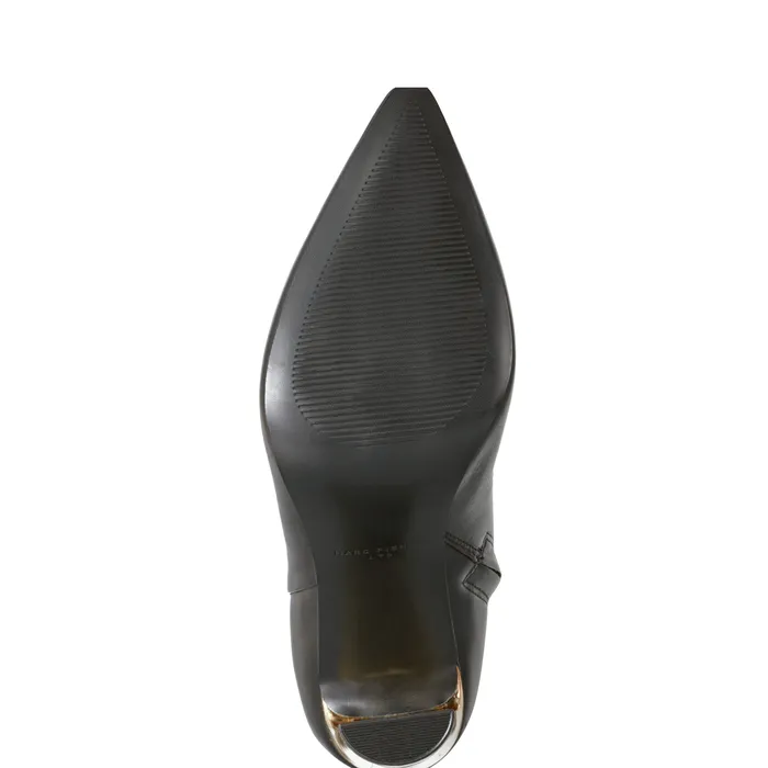 Booties Talyna Dress Bootie Black Leather 8211 Marc Fisher Women