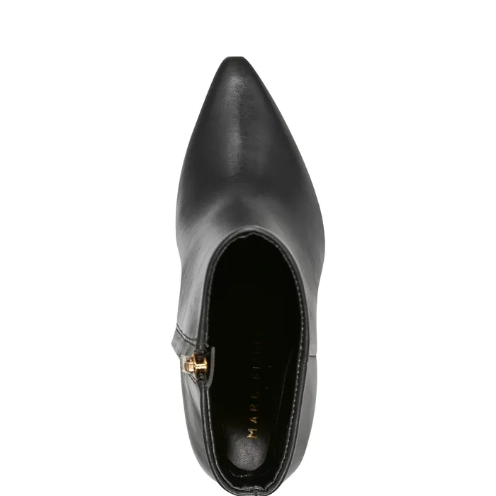 Booties Talyna Dress Bootie Black Leather 8211 Marc Fisher Women