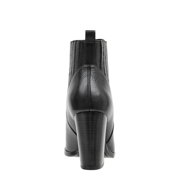 Booties Women Marc Fisher Alva Pointy Toe Bootie Black Leather