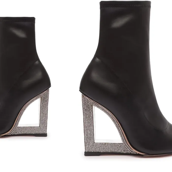 Boots Filipa Glam Bootie Black Schutz Shoes Booties