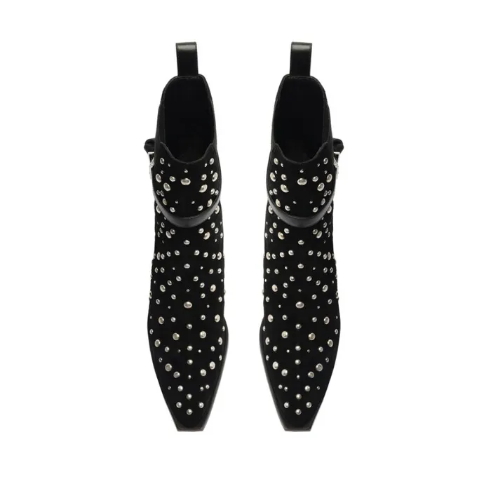 Boots Kelsey Suede Bootie Black Schutz Shoes Booties