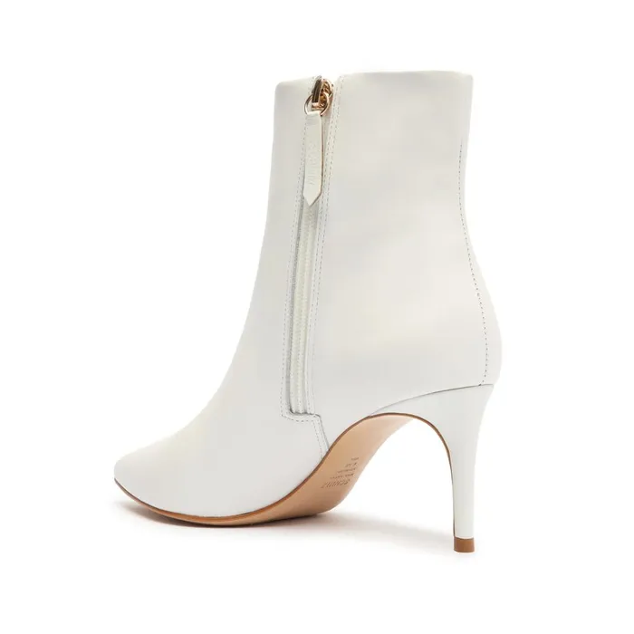 Boots Mikki Mid Leather Bootie White Schutz Shoes Mikki Boots Boots Mikki Mid Leather Bootie White Schutz Shoes Mikki Boots