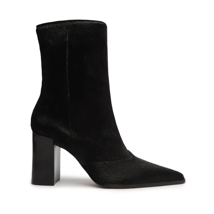 Boots Raffaela Calf Hair Bootie Black Schutz Shoes Booties