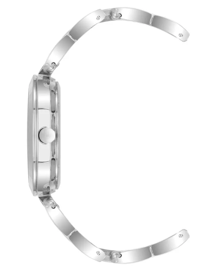 Bracelet Link Watch Silver Women Nine West Straps Bracelet Link Watch Silver Women Nine West Straps