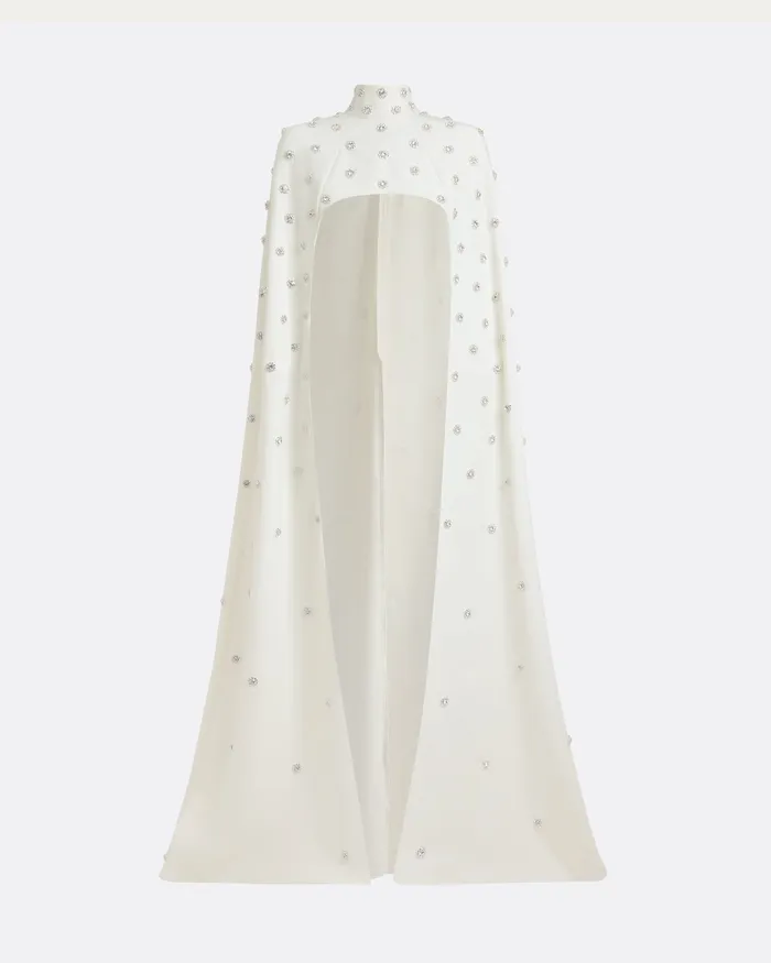 Bridal Manore Ivory Harness With Soshin Long Dress Ivory 8211 Safiyaa Women