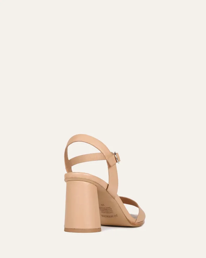 Calais high heel sandals beige leather HIGH SANDALS jomercer Women Calais high heel sandals beige leather HIGH SANDALS jomercer Women