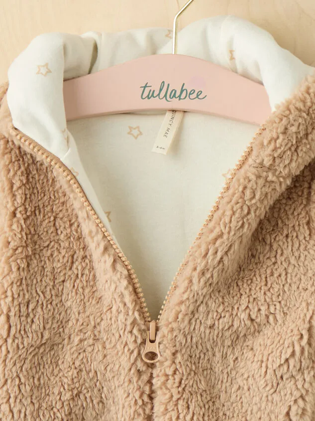 Cameron Bear Jacket By Quincy Mae Beige GirlBoyGender Neutral Altar039d State Tops Cameron Bear Jacket By Quincy Mae Beige GirlBoyGender Neutral Altar039d State Tops