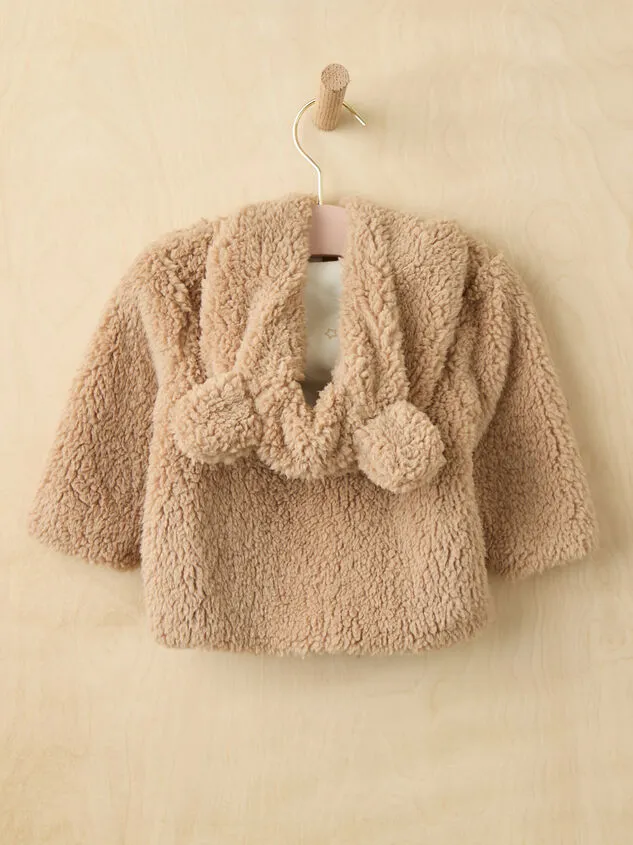 Cameron Bear Jacket By Quincy Mae Beige GirlBoyGender Neutral Altar039d State Tops Cameron Bear Jacket By Quincy Mae Beige GirlBoyGender Neutral Altar039d State Tops