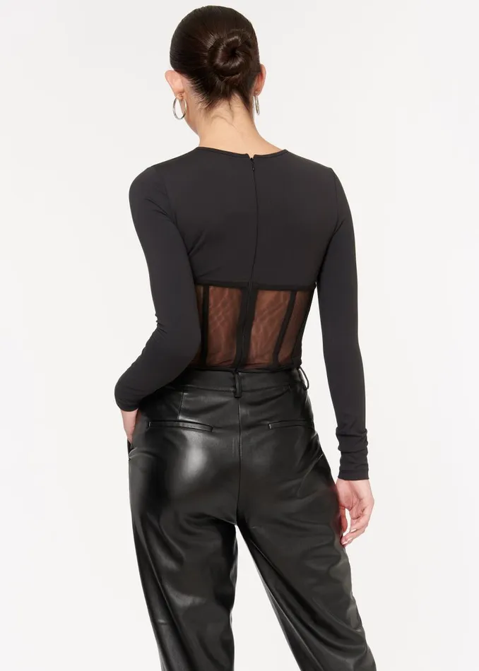 CAMI NYC Bodysuits Women Zoma Bodysuit Black