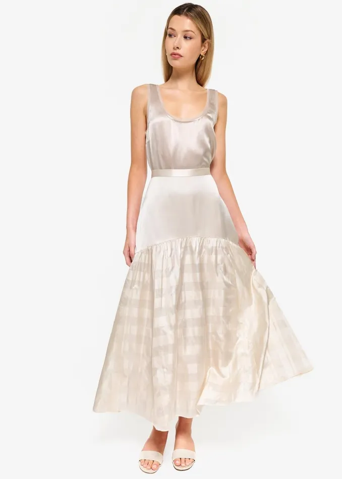 CAMI NYC Camisoles Women Nilou Chiffon Trim Camisole Oat