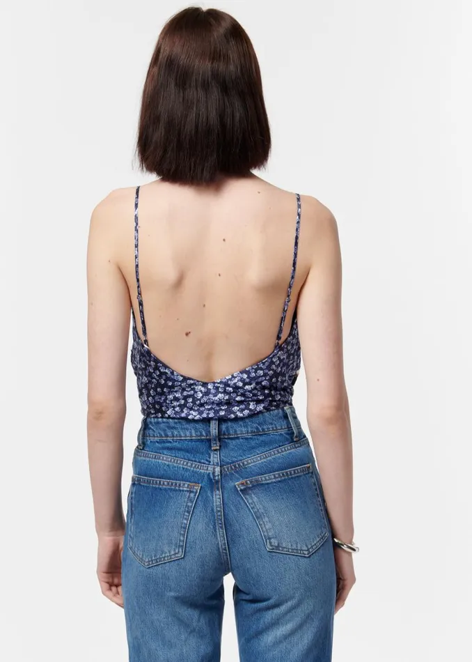 CAMI NYC Camisoles Women Trinity Cami Blue Pansy