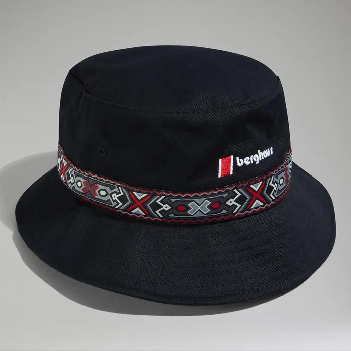 Caps and Hats MenWomen Berghaus Aztec Bucket Hat 8211 Black