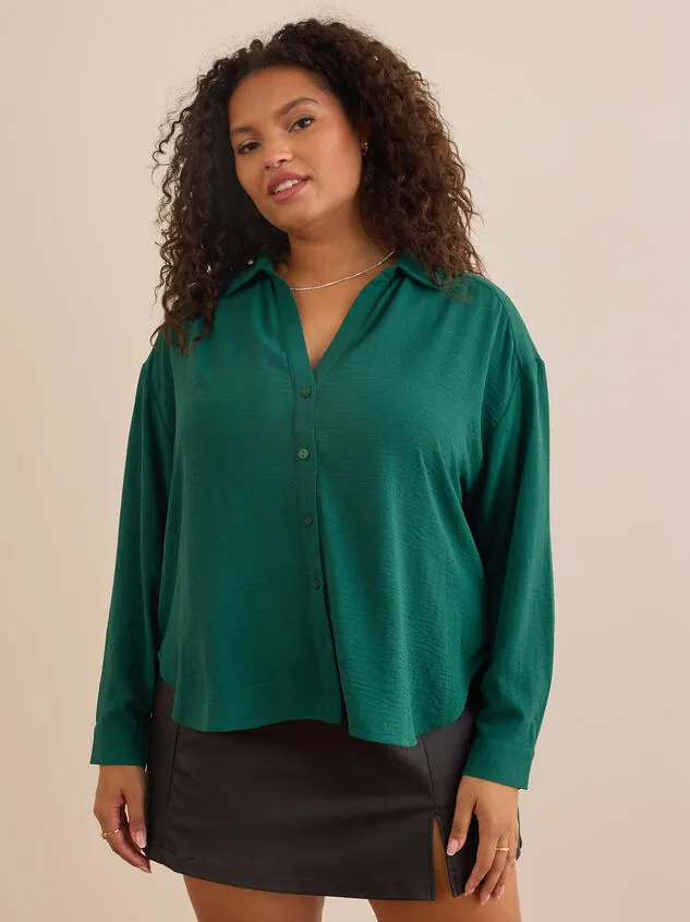 Carter Button Down Black Women Altar039d State Tops
