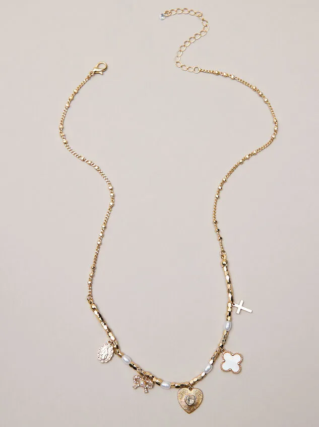 Charm Gold Necklace Gold Women Altar039d State Necklaces Charm Gold Necklace Gold Women Altar039d State Necklaces