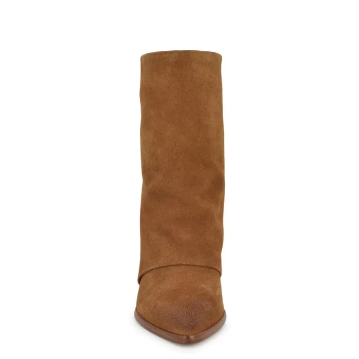 Chaye Slouch Booties Tan Suede Women Nine West Boots and Booties Chaye Slouch Booties Tan Suede Women Nine West Boots and Booties