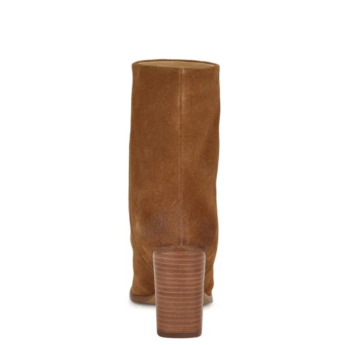 Chaye Slouch Booties Tan Suede Women Nine West Boots and Booties Chaye Slouch Booties Tan Suede Women Nine West Boots and Booties