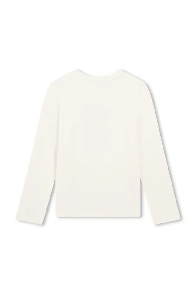 Children Long Sleeve Tshirt Beige Brown Sonia Rykiel Children Children Long Sleeve Tshirt Beige Brown Sonia Rykiel Children