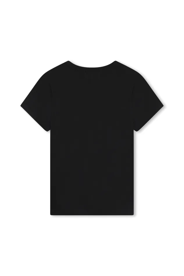 Children Short Sleeves Teeshirt Black Black Sonia Rykiel Children Children Short Sleeves Teeshirt Black Black Sonia Rykiel Children