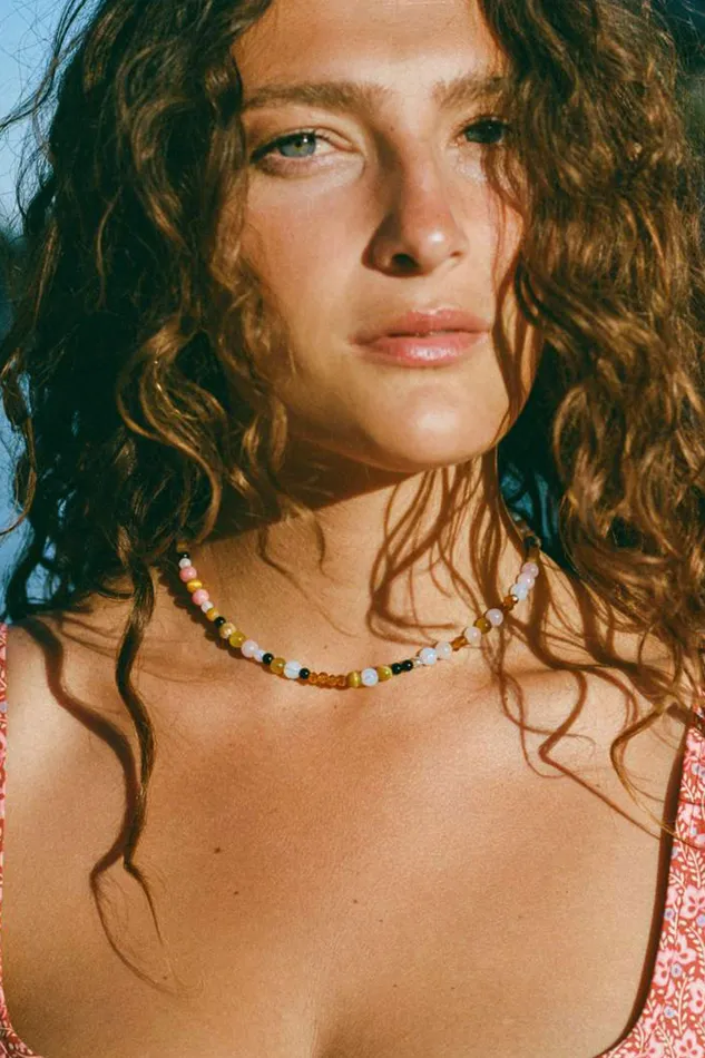 Christy Dawn Accessories and Offerings Women The Gemstone Necklace Rainbow