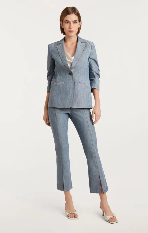 Cinq Sept Denim Khloe Blazer Lightindigo Women Jackets