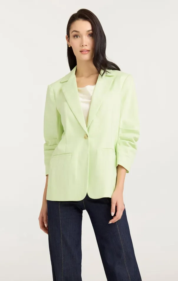 Cinq Sept Denim Khloe Blazer Pistachio Women Blazers