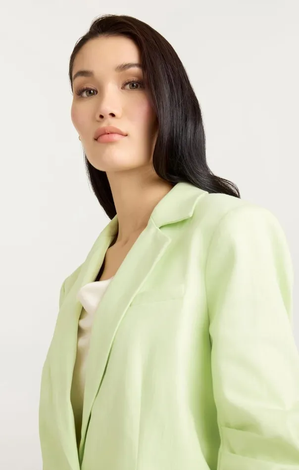Cinq Sept Denim Khloe Blazer Pistachio Women Blazers