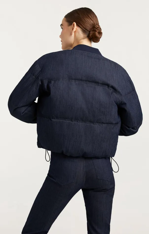 Cinq Sept Denim Maris Puffer Indigo Women Outerwear