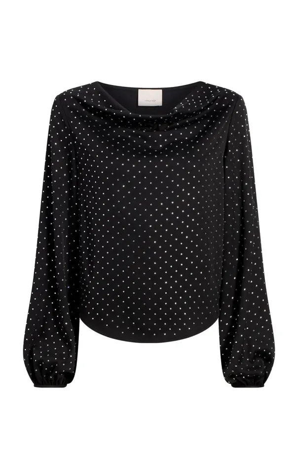 Cinq Sept Irene Top Black Women Long Sleeve Tops