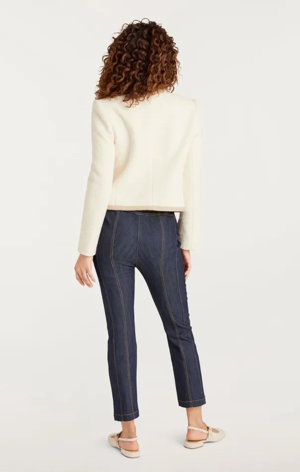 Cinq Sept Junia Jacket Ivory Women Jackets