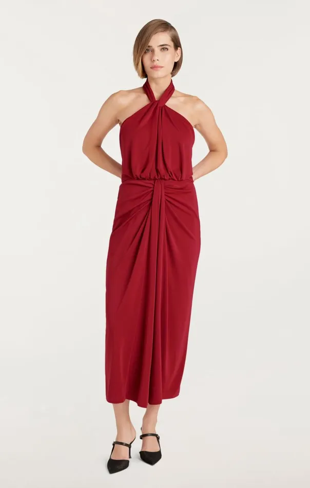 Cinq Sept Kaily Dress Rosewood Women Midi