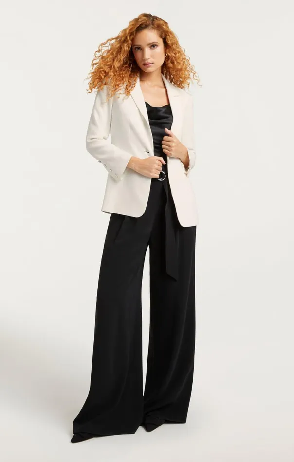 Cinq Sept Karlie Blazer Ivory Women Jackets