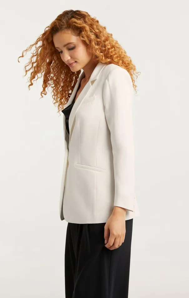 Cinq Sept Karlie Blazer Ivory Women Jackets