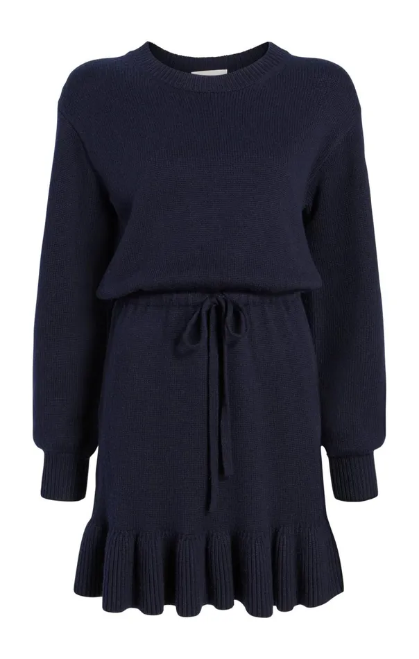 Cinq Sept Kiana Dress Navy Women Sweaters and Knits