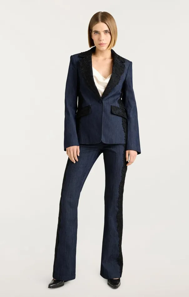Cinq Sept Laney Jacket Indigo Women Denim