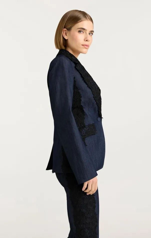 Cinq Sept Laney Jacket Indigo Women Denim