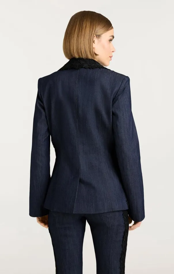 Cinq Sept Laney Jacket Indigo Women Denim