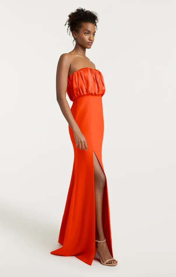 Cinq Sept Laurence Gown Cherrytomato Women Cocktail and Evening
