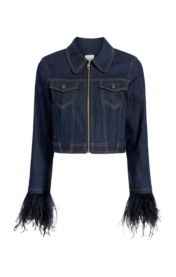 Cinq Sept Luca Jacket Indigo Women Denim