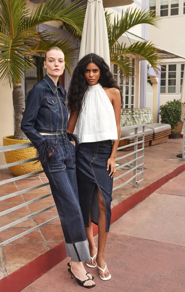Cinq Sept Luca Jacket Indigo Women Denim