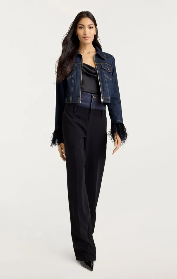 Cinq Sept Luca Jacket Indigo Women Denim