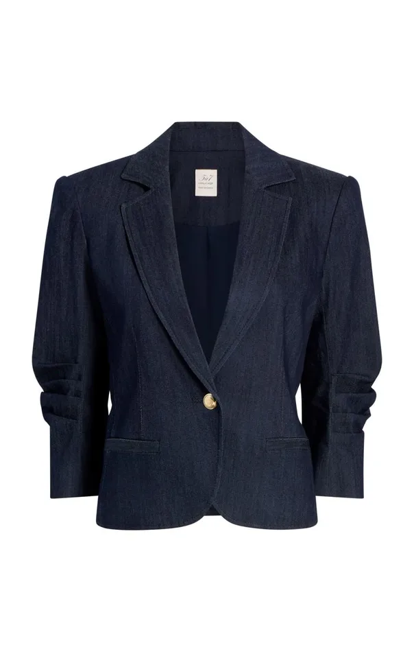 Cinq Sept Petit Denim Khloe Blazer Indigo Women Denim
