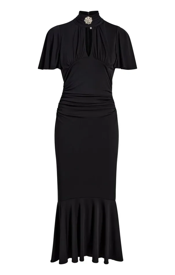 Cinq Sept Rosita Dress Black Women Midi