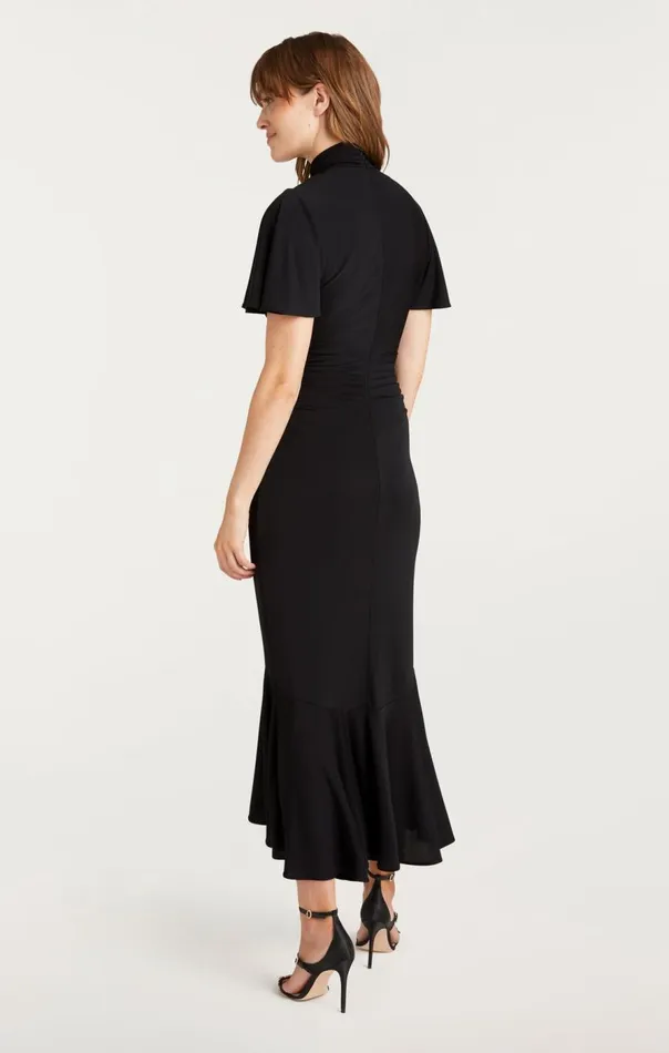 Cinq Sept Rosita Dress Black Women Midi